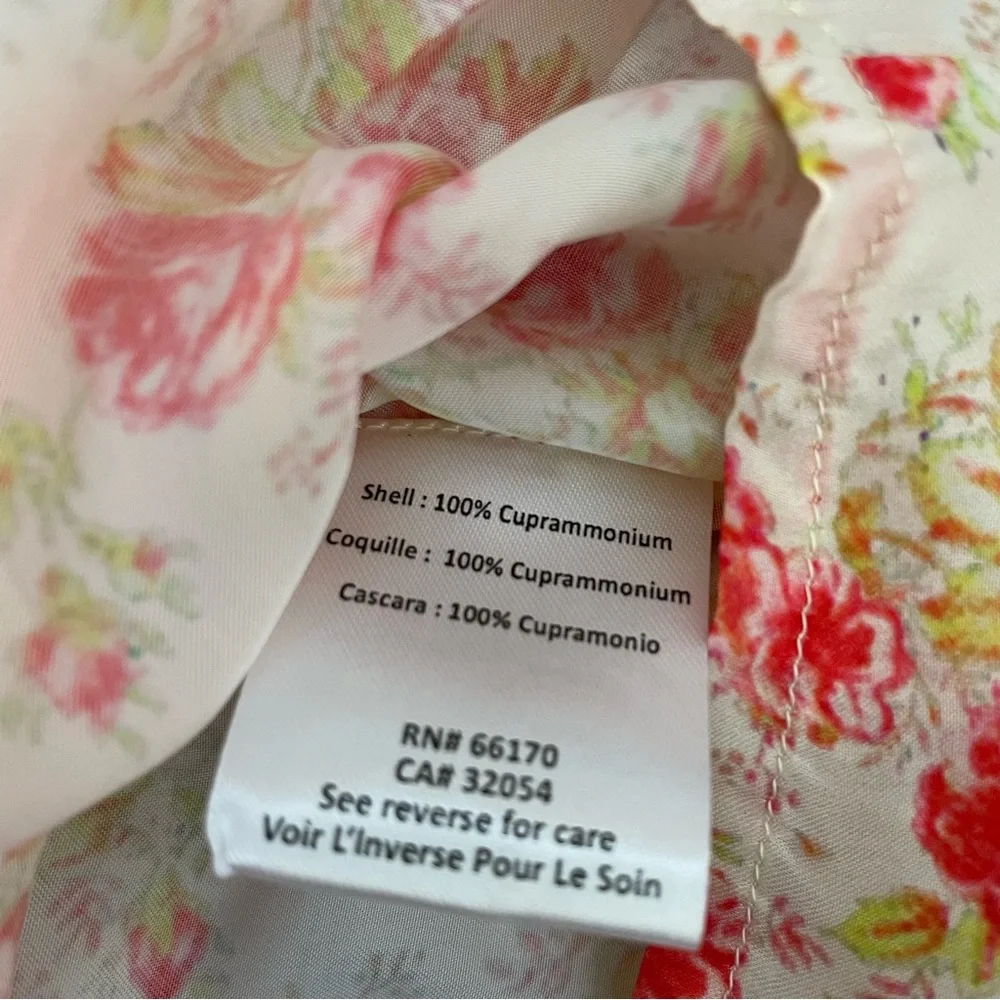 Anthropologie Hemant & Nandita Fatima Floral Button Down Blouse HTF Romantic Top - Picture 7 of 8
